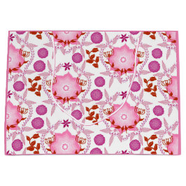 Rosa Garten Große Geschenktüte