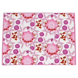 Rosa Garten Große Geschenktüte