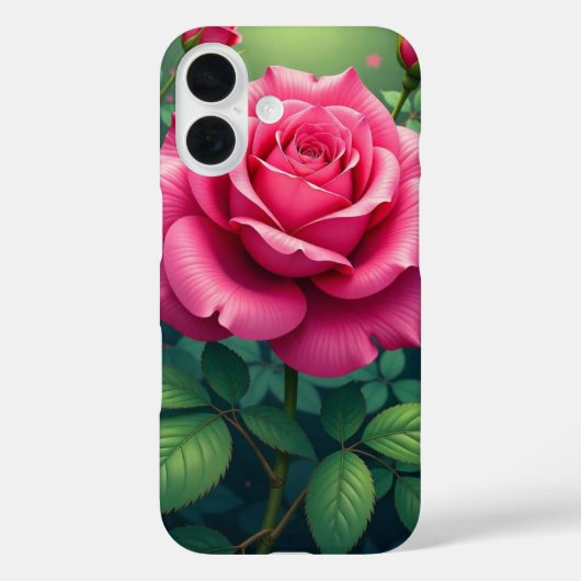 Rosa-Garten-Rose Case-Mate iPhone Hülle (Rückseite)