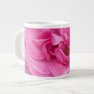 Rosa-Garten-Rose Jumbo-Tasse