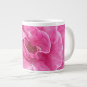 Rosa-Garten-Rose Jumbo-Tasse (Vorderseite Rechts)