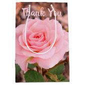 Rosa-Garten-Rose Mittlere Geschenktüte (Vorderseite)