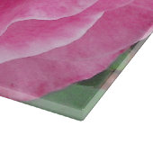 Rosa-Garten-Rose Schneidebrett (Ecke)