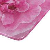Rosa-Garten-Rose Schneidebrett (Ecke)