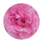 Rosa-Garten-Rose Schneidebrett (Vorderseite)