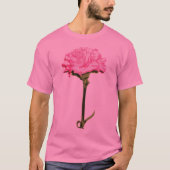 Rosa Gartennelke T-Shirt (Vorderseite)