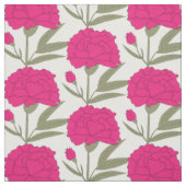Rosa Gartennelken Stoff (Muster)