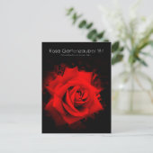 Rosa Gartenzauber '84:Postcard Postkarte (Stehend Vorderseite)