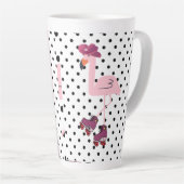 rosa Garza Milchtasse (Rechte Ecke)