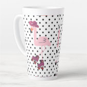 rosa Garza Milchtasse (Linke Ecke)