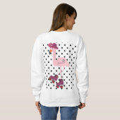 rosa Garza Sweatshirt (Schwarz voll)