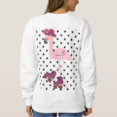rosa Garza Sweatshirt (Rückseite)