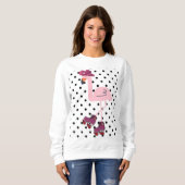 rosa Garza Sweatshirt (Vorne ganz)