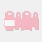 Rosa Gastgeschenk Geschenkschachtel (Ungefaltet)