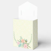 Rosa Gastgeschenk Hochzeit Box Ihre Fotos Monogram Geschenkschachtel (Geöffnet)