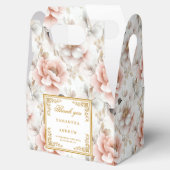 Rosa-Gastgeschenk Hochzeit Geschenkschachtel (Geöffnet)