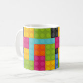 rosa Gebäude Kaffeetasse (Vorderseite Links)