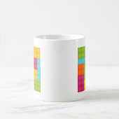 rosa Gebäude Kaffeetasse (Mittel)