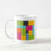rosa Gebäude Kaffeetasse (Links)