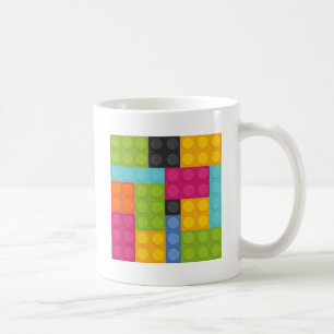 rosa Gebäude Kaffeetasse