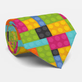 rosa Gebäude Krawatte (Gerollt)