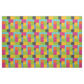 rosa Gebäude Stoff (Fat Quarter (45,7 x 55,9 cm))