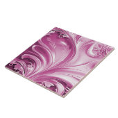 Rosa Geblüht Keramik Tile Fliese (Seite)