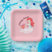Rosa Geburtstagspapierplatten Unterwasserwelt edit Pappteller (Party)