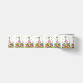 Rosa Geburtstagsschleife Cupcake Ripsband (Vorderseite)