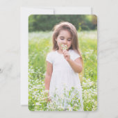 Rosa Gefärbte Krawatte Frieden Liebe Geburtstag Ei Einladung (Rückseite)