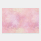 Rosa Gefärbte Krawatte Geschenkpapier Set (Vorderseite)