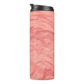 Rosa gefärbtes Papier - Hintergrund Thermosbecher (Nach rechts gedreht)