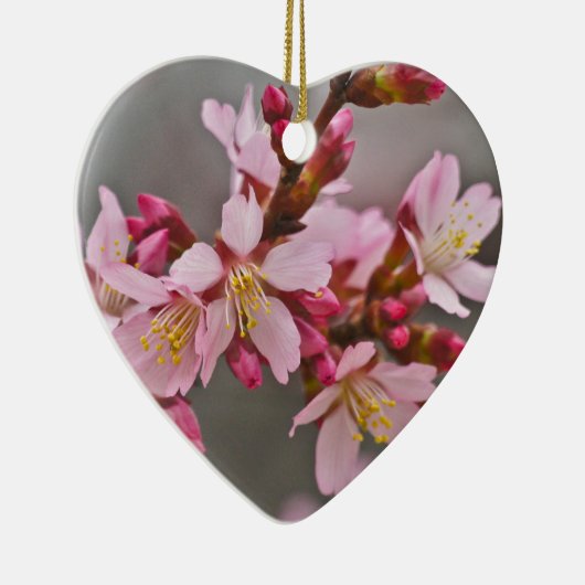 Rosa gegen eine Graue Himmelsblüte Keramikornament (Rechts)
