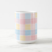 ROSA GELB BLAU OSTER-KAROMUSTER KAFFEETASSE (Mittel)