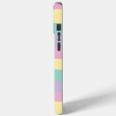 Rosa, gelb, Lila und grün Case-Mate iPhone Hülle (Rückseite / Links)