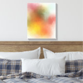 Rosa Gelb Modernblau Lila grün farbig Leinwanddruck (Insitu (Schlafzimmer))