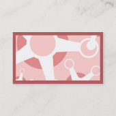 Rosa Gelb Visitenkarte (Rückseite)