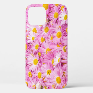 Rosa Gelbe Blumen Nahtloser Hintergrund Case-Mate iPhone Hülle