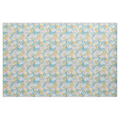 Rosa Gelbe Blüten Blumenmuster Stoff (Fat Quarter (45,7 x 55,9 cm))