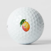 Rosa gelbe Mango Frucht Golfball (Vorderseite)