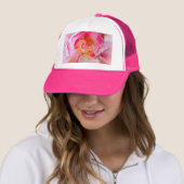 Rosa gelbe Rose Truckerkappe (Beispiel)