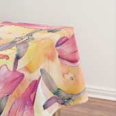 Rosa Gelbe Taglilien Tischdecke (Beispiel)