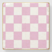 Rosa Gelbe Untersetzer (Vorderseite)