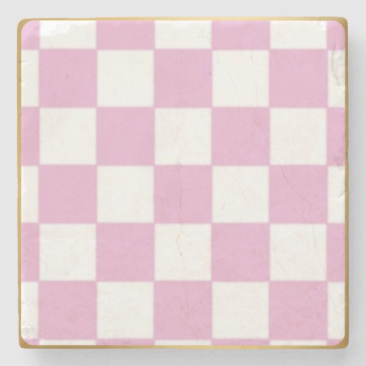 Rosa Gelbe Untersetzer (Vorderseite)