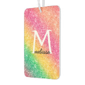 Rosa Gelbgrüner Regenbogen Autolufterfrischer (Links)