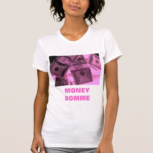 ROSA GELD DOMME T-Shirt (Vorderseite)