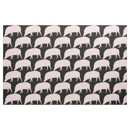 rosa Gemustertes Blechgewebe Stoff (Fat Quarter (45,7 x 55,9 cm))