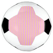 Rosa Geometrisch  Fußball (Gedreht)