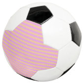 Rosa Geometrisch  Fußball (Dreiviertel)