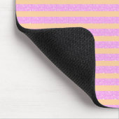 Rosa Geometrisch Mousepad (Ecke)